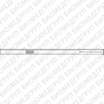 Вкладыш Agilent для Shimadzu, Ultra Inert, внутренний диаметр 3,5 мм, без делений, одинарный конус, шерсть, 5 шт/уп