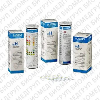 Мочевые тестполоски DIRUI 4 ITEMS Glucose, PH, Blood, Protein100 шт.