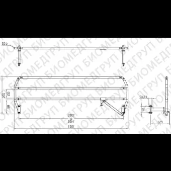 Направляющая для кровати 10.AC.1002