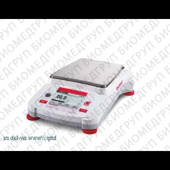 Весы лабораторные Ohaus AX423/E 420г, 0,001г, внешнняя калибровка