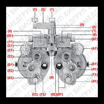 Ручной офтальмологический рефрактор BR7