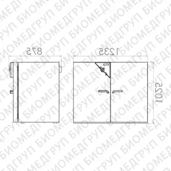 Binder FED 400  стерилизатор горячим воздухом, 400 л