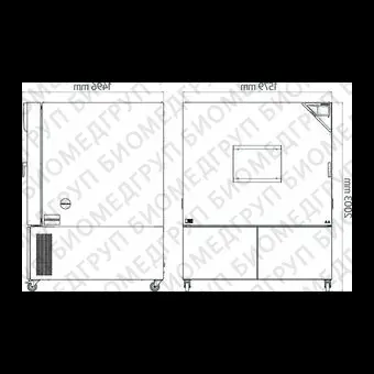 Камера испытательная теплохолодвлажность, 40...180С, MKF1020, 991 л, Binder, 90200409