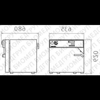 Камера испытательная тепло, 5 выше комн....300С, FP53, 53 л, Binder, 90100153