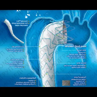 Стенттрансплантат для восходящей грудной аорты HerculesT