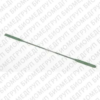 Микрошпатель двухсторонний, длина 185 мм, лопатка 505 мм, диаметр ручки 2 мм, тефлоновое покрытие, Bochem, 3712