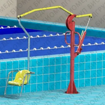 Гидравлический подъемниклифт для бассейна с высоким бортом