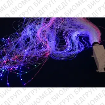 Фиброоптическое волокно, 100 волокон для работы требуется источник света