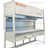 Вытяжной шкаф All-Химик, ШВ Ламинар С 1,6, ширина 1,6 м, фронтальное стекло с электроприводом