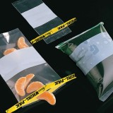 Пакеты 160x165 мм, для упаковки образцов, с застежкой молнией, оранжевые, «кенгуру», Deltalab, N 160230, 100 шт.