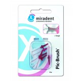 МЕЖЗУБНЫЕ ЕРШИКИ MIRADENT PIC BRUSH CONICAL 6.5 ММ бордовые